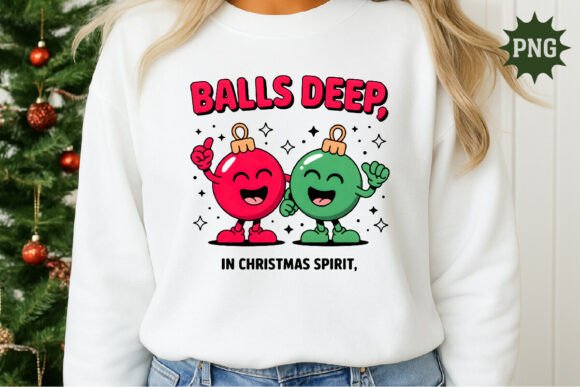 Balls Deep in Christmas Spirit: Illustrations for Holiday Content