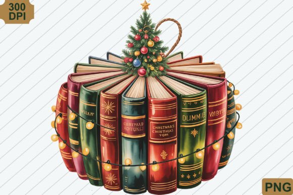 Bookish Christmas, Christmas Tree Png: A Review for Illustrations