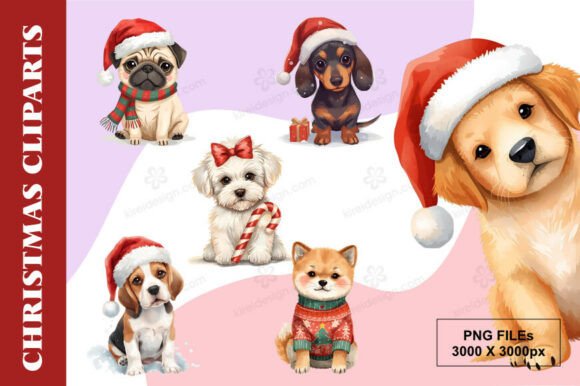 Cute Christmas Dogs Clipart: A Practical Review for Digital Sellers