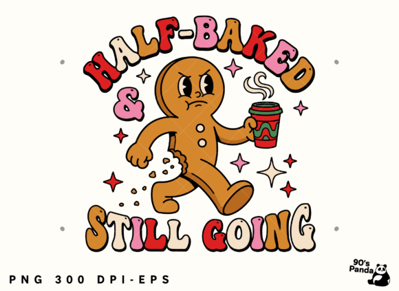 Funny Christmas Half Baked, Png, Eps: A Publisher’s Review of Seasonal Illustrations