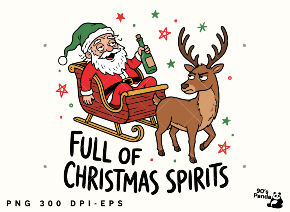 Funny Christmas Spirits Png Eps: A Review for Illustrations