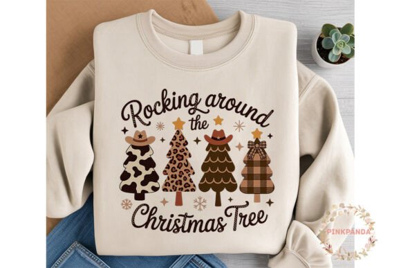 Rustic Cowboy Christmas Tree PNG Clipart Review for Embroidery Projects
