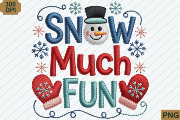 Snow Much Fun, Christmas PNG: A Practical Review for Illustrations and Sellers